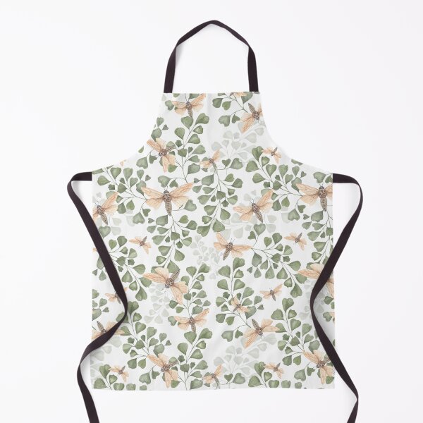 Item preview, Moths in the meadow watercolor pattern designed and sold by LindaSitniece.