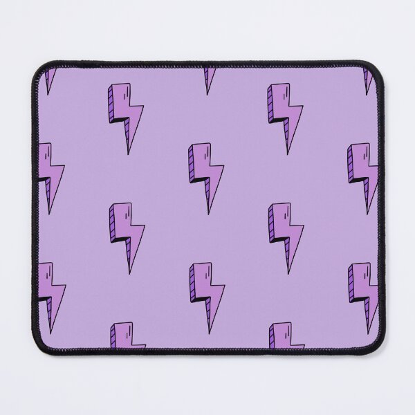 Item preview, Purple Retro Lightning Bolt designed and sold by The Innocent Ghost Project.