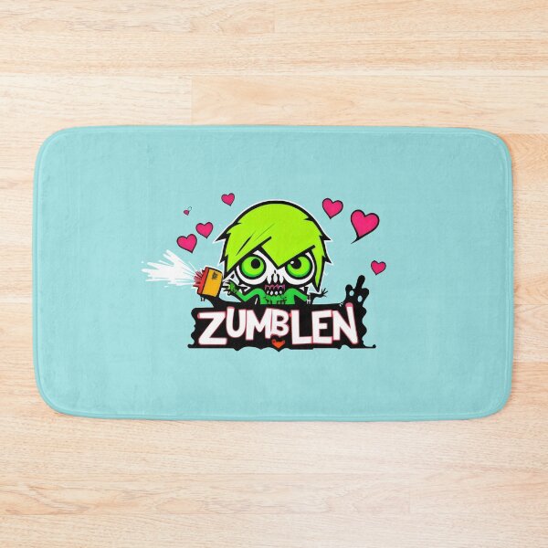 Item preview, Zumbie - Green-Haired Zombie Spray Paint Art with Hearts designed and sold by Prime-Studio.