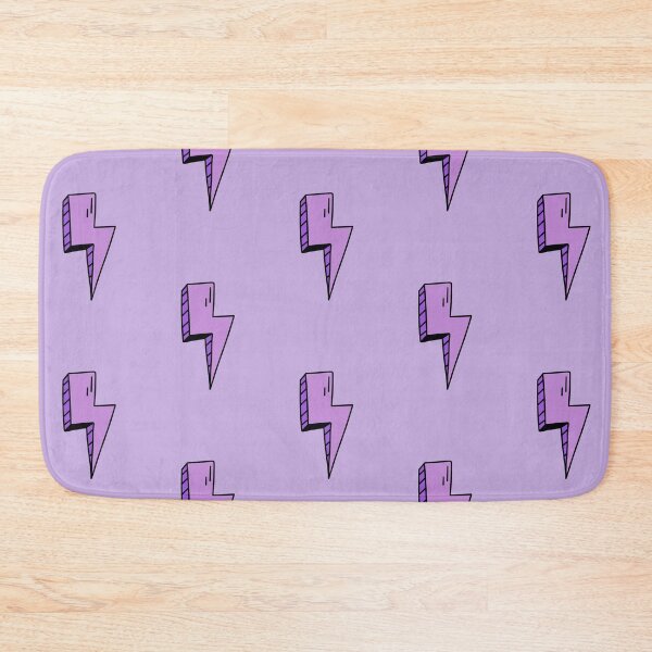 Item preview, Purple Retro Lightning Bolt designed and sold by The Innocent Ghost Project.