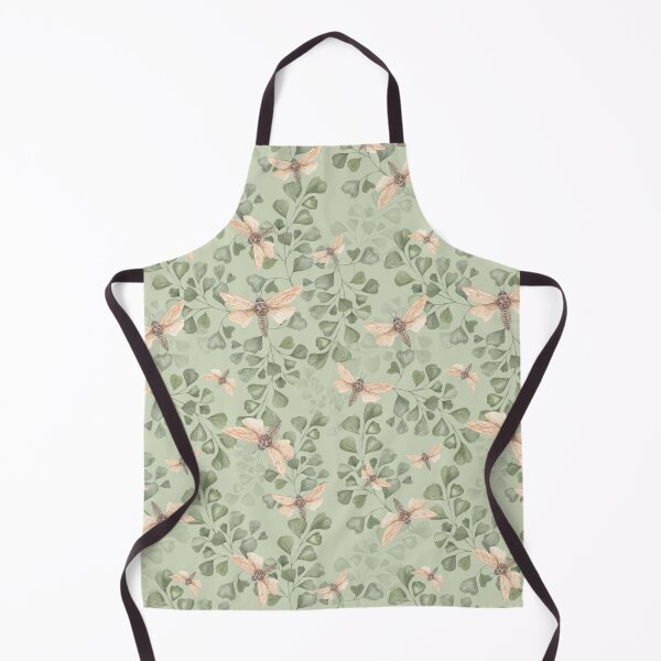 Item preview, Moths in the meadow watercolor pattern designed and sold by LindaSitniece.