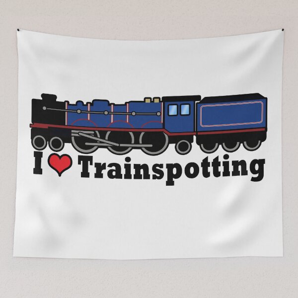 Item preview, I Love Trainspotting designed and sold by HelpfulMonsters.