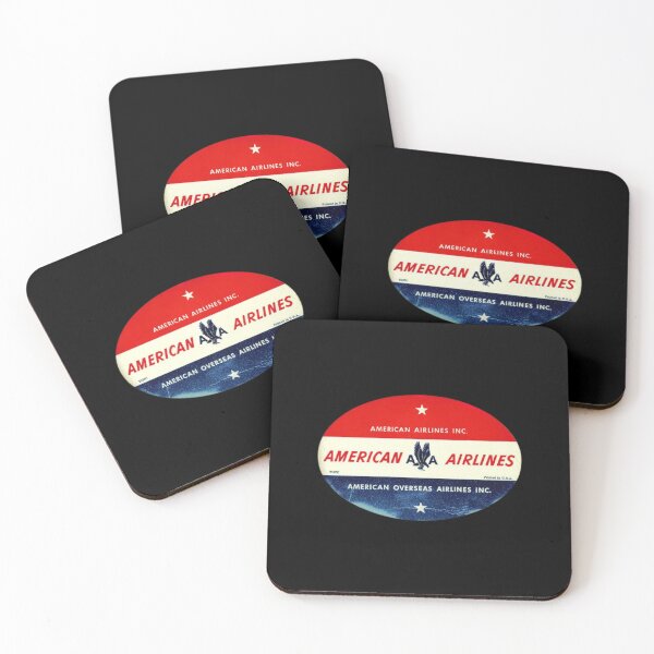Item preview, American Airlines Vintage Luggage Tag designed and sold by FutureTraveller.
