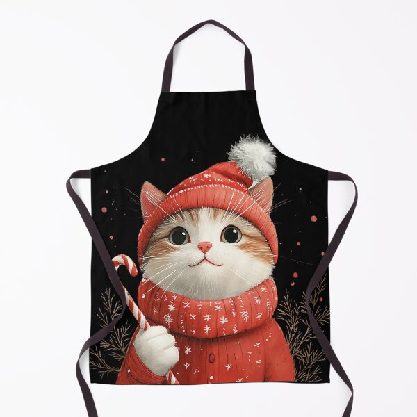 Item preview, Adorable Christmas Cat designed and sold by vladocar.