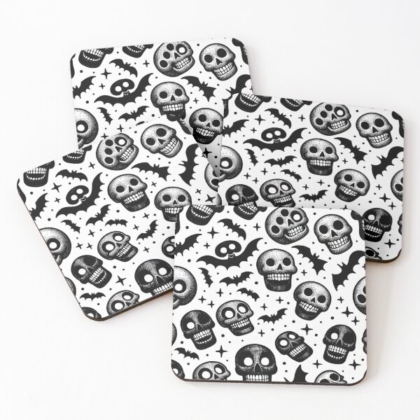 Item preview, FUNNY SKULLS PATTERN designed and sold by AJCIShop.