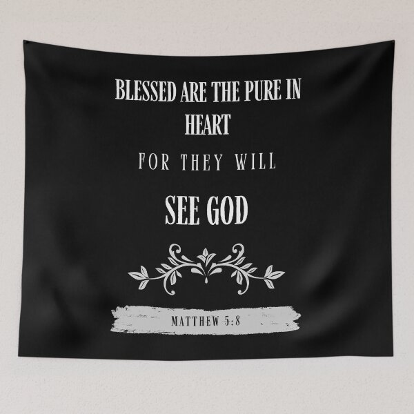 Item preview, Pure Hearts See God: Matthew 5:8 designed and sold by VonRauenfeld.