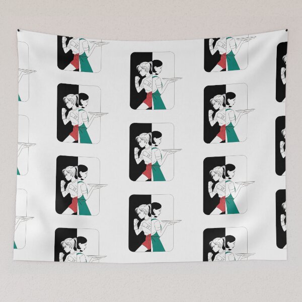 Item preview, Two faces sportswomen women calm and angry designed and sold by Newhyperion.