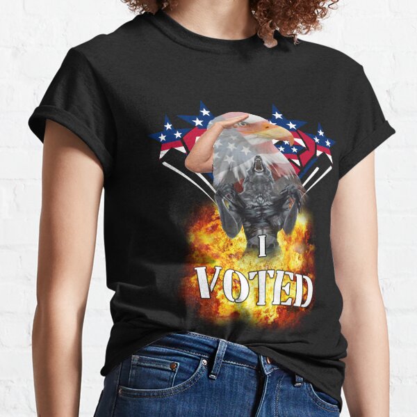 Item preview, i voted american alpha wolf  designed and sold by InMyMentalEra.