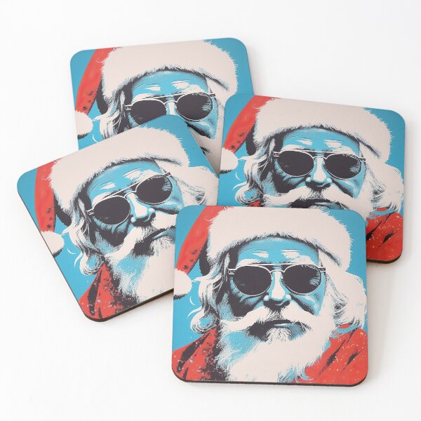 Item preview, Santa Claus Pop Art Christmas Santa Claus Holidays X-Mas Christmas Present Merry Christmas designed and sold by ArtHouseNiklas.