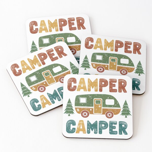 Item preview, Camper Van Adventure – Retro Nature Explorer Design designed and sold by Colorful-Garden.