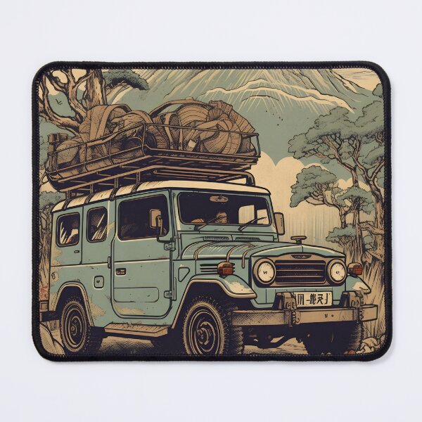 Item preview, Classic Toyota Land Cruiser FJ-40 designed and sold by StickeryPickery.