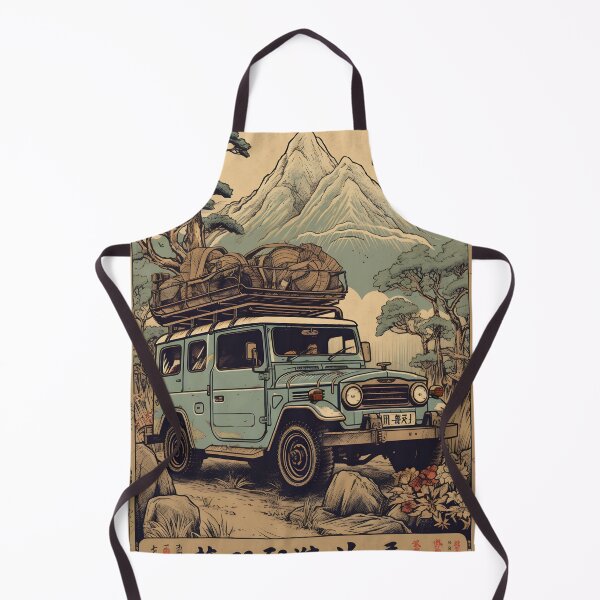 Item preview, Classic Toyota Land Cruiser FJ-40 designed and sold by StickeryPickery.