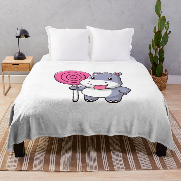 Item preview, Playful Moo Deng with Lollipop T-Shirt Design Sticker Cute designed and sold by CreativeTomb.