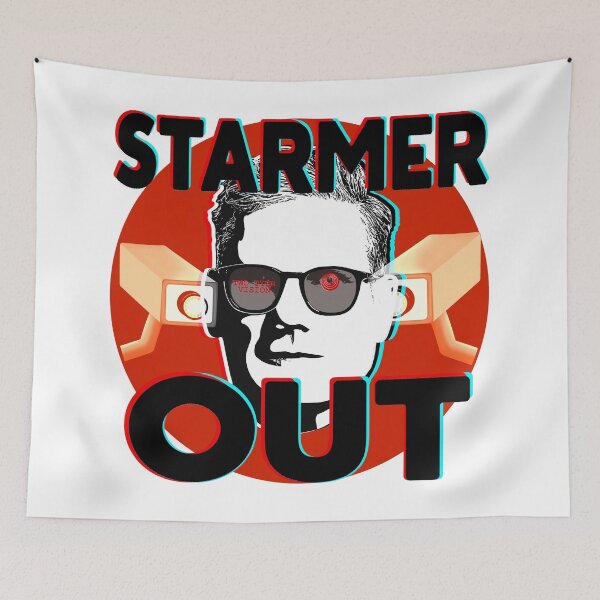 Item preview, Starmer Out - No Dystopia  designed and sold by KateVanFloofno1.