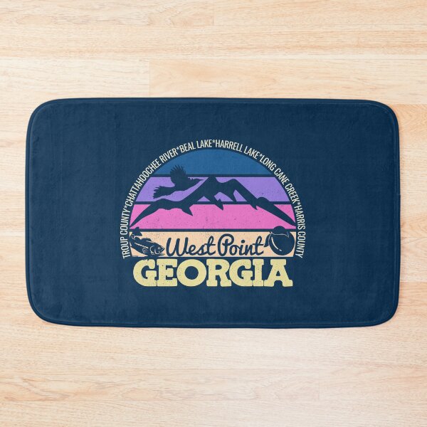 Item preview, West Point Georgia Sunset Retro Vintage Local Pride Logo designed and sold by CRHPOD20.