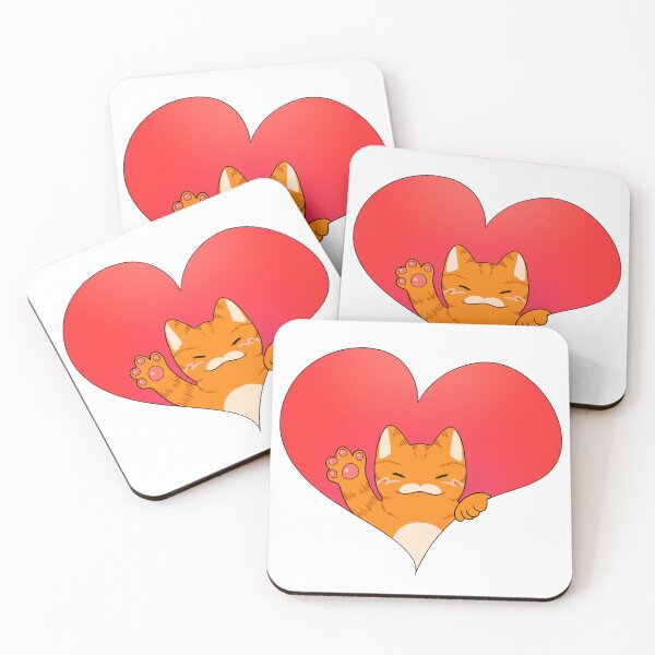 Item preview, Hello Heart Cat designed and sold by Vettin-Arts.