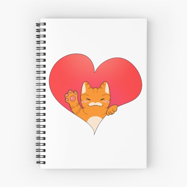 Item preview, Hello Heart Cat designed and sold by Vettin-Arts.
