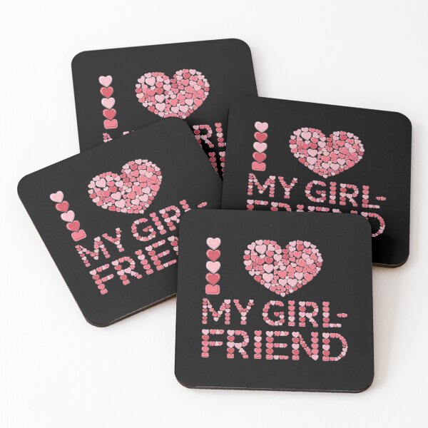 Item preview, ILove My Girlfriend: Romantic Gift and Heart Art for Relationship Goals, Couple’s Love Celebration, Valentine’s Gift and Girlfriend Appreciation Design designed and sold by love3617.