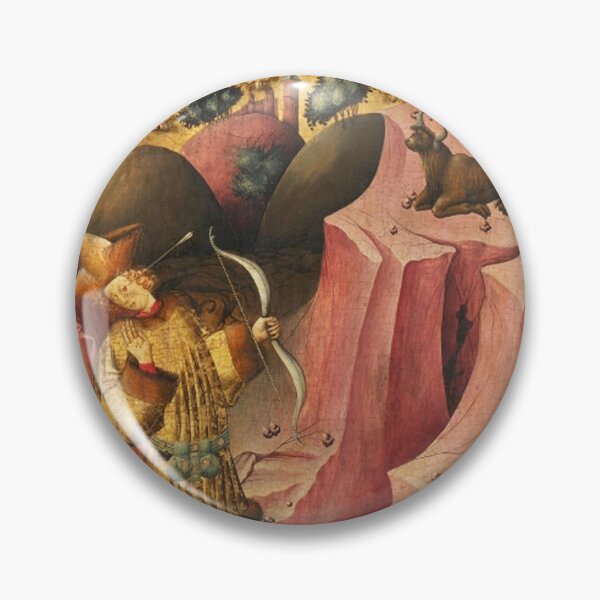 Item preview, Altarpiece of Saint Michael medieval Christian art designed and sold by Vintage Designs +.