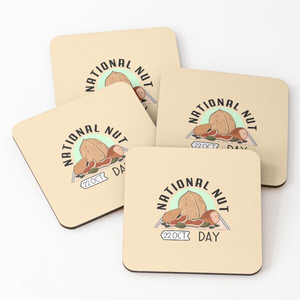 Item preview, 22 October National Nut Day - Wacky Holidays designed and sold by ChemicalXShop.