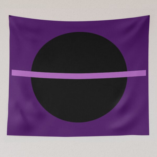 Item preview, The Black Hole and The Purple Line designed and sold by Zlian's Art & Crafts Gallery.
