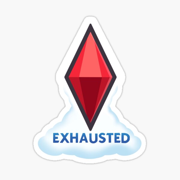 Item preview, Exhausted Plumbob designed and sold by SnapsOfAFool.