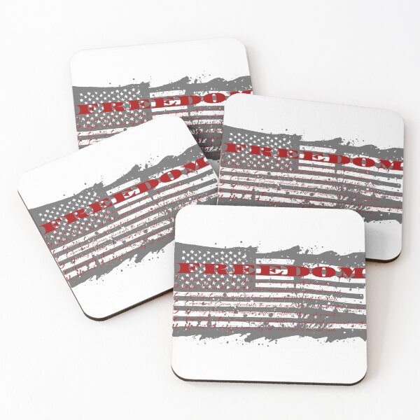 Item preview, Freedom Acronym with American Flag designed and sold by InkdGraphix.
