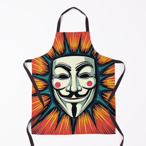 Item preview, Guy Fawkes Mask Icon with Sunburst designed and sold by Koalangel.