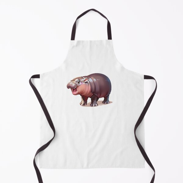 Item preview, Cute Moo Deng Hippo Illustration designed and sold by andasanc14.