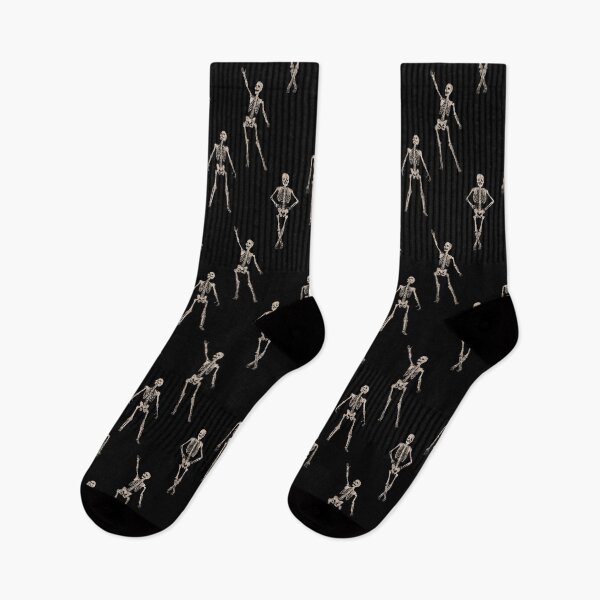 Item preview, Dancing Skeletons designed and sold by Scrabbly Doodles.