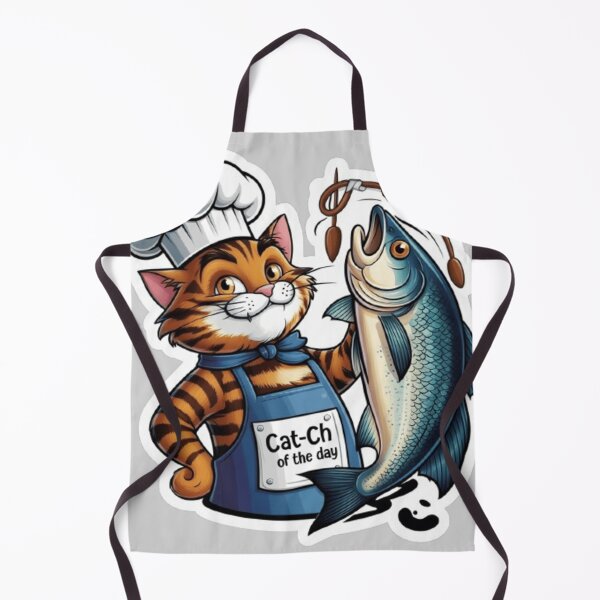 Item preview, Cat-ch of the Day designed and sold by StickersRyous.