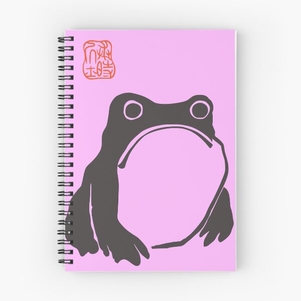 Item preview, Matsumoto Hoji woodblock print Grumpy frog toad designed and sold by stellmutha.