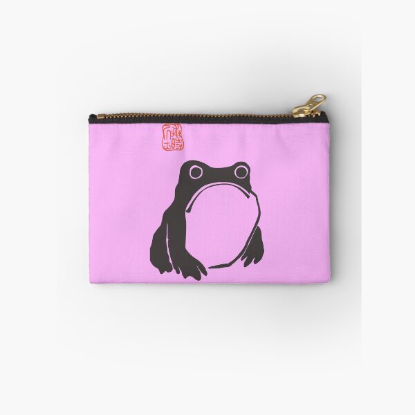Item preview, Matsumoto Hoji woodblock print Grumpy frog toad designed and sold by stellmutha.