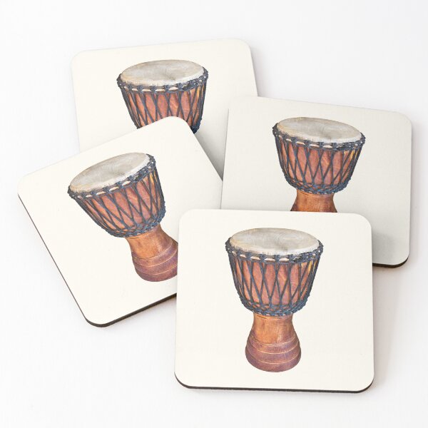 Item preview, Djembe, handmade African percussion, traditional wooden drum designed and sold by Ermes.S.