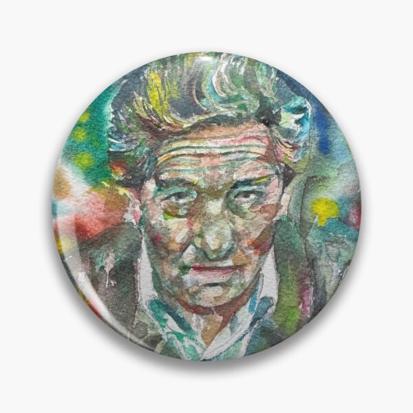 Item preview, OCTAVIO PAZ watercolor portrait.1 designed and sold by lautir.