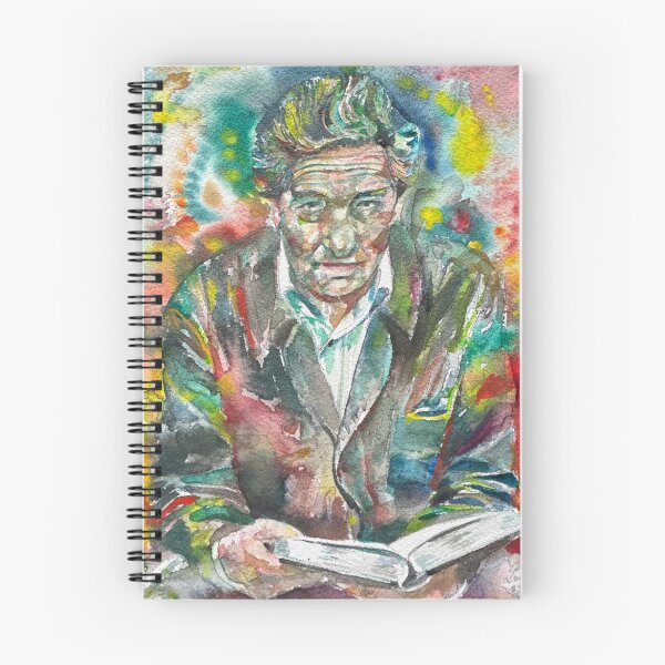 Item preview, OCTAVIO PAZ watercolor portrait.1 designed and sold by lautir.