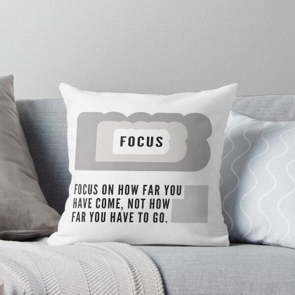 Item preview, Focus on how far you have come, Not how far you have to go designed and sold by niclothing.