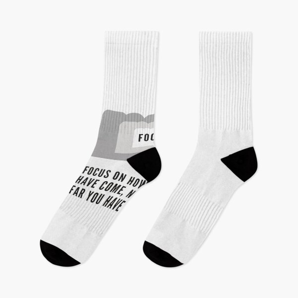 Item preview, Focus on how far you have come, Not how far you have to go designed and sold by niclothing.