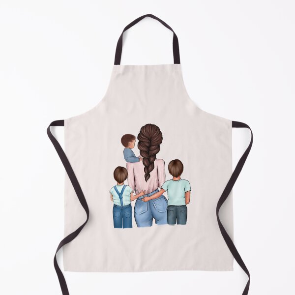 Item preview, Mother with 3 sons designed and sold by anhelinaart.