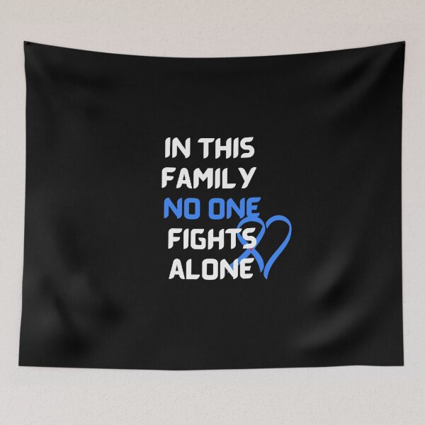Item preview, In This Family No One Fights Alone  designed and sold by Artsbybree.