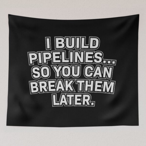 Item preview, DevOps Pipeline Humor Design designed and sold by Code  Monkeys.