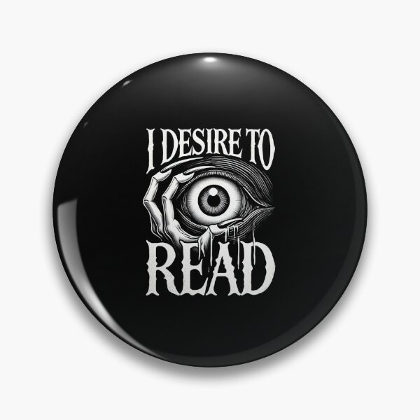 Item preview, Ghostly Reader - Creepy Eye - I Desire to Read designed and sold by GRABAPSHOP.