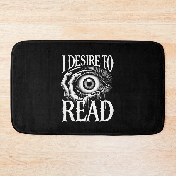 Item preview, Ghostly Reader - Creepy Eye - I Desire to Read designed and sold by GRABAPSHOP.