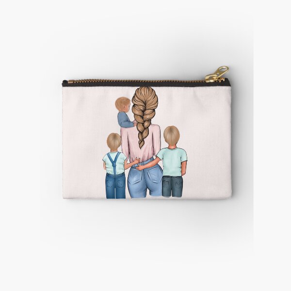 Item preview, Mother with 3 sons, Mother’s Day designed and sold by anhelinaart.