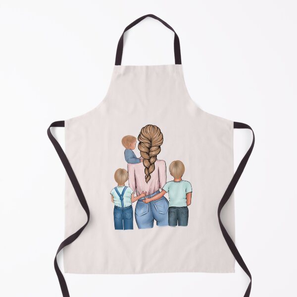 Item preview, Mother with 3 sons, Mother’s Day designed and sold by anhelinaart.