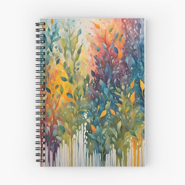 Item preview, Rainbow Splatter Plants designed and sold by Urbanwraps.