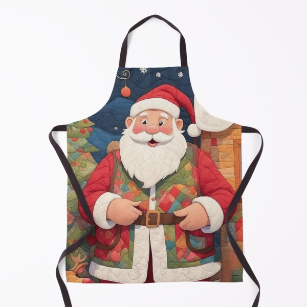 Item preview, Santa’s Christmas Eve Delight Quilt designed and sold by ArtComixHaven.