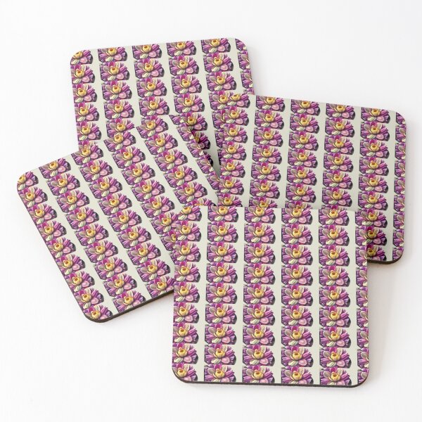 Item preview, Exquisite Egg Plant Hues and Multicolored Petals designed and sold by annenambiro.