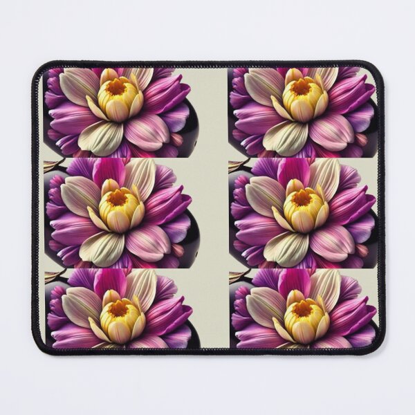 Item preview, Exquisite Egg Plant Hues and Multicolored Petals designed and sold by annenambiro.