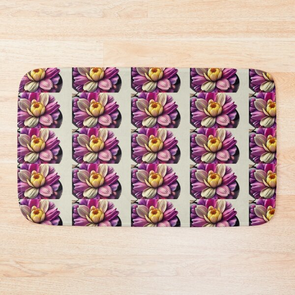 Item preview, Exquisite Egg Plant Hues and Multicolored Petals designed and sold by annenambiro.